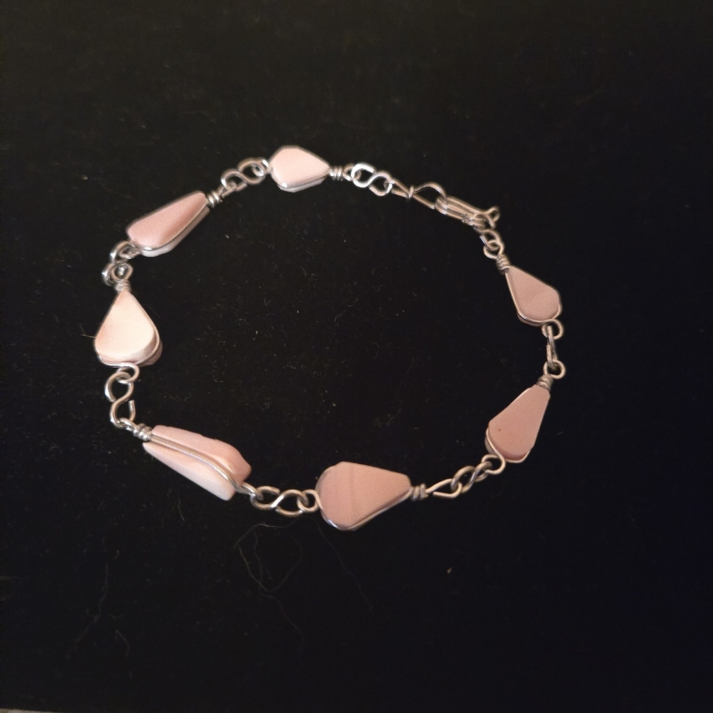 Pink Beaded Bracelet